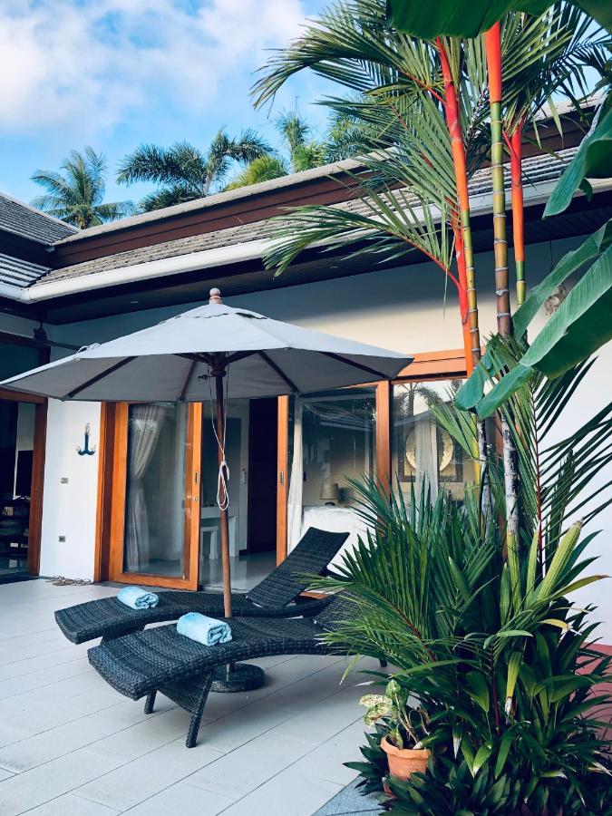 Samui Blu Villa Choeng Mon Exterior foto