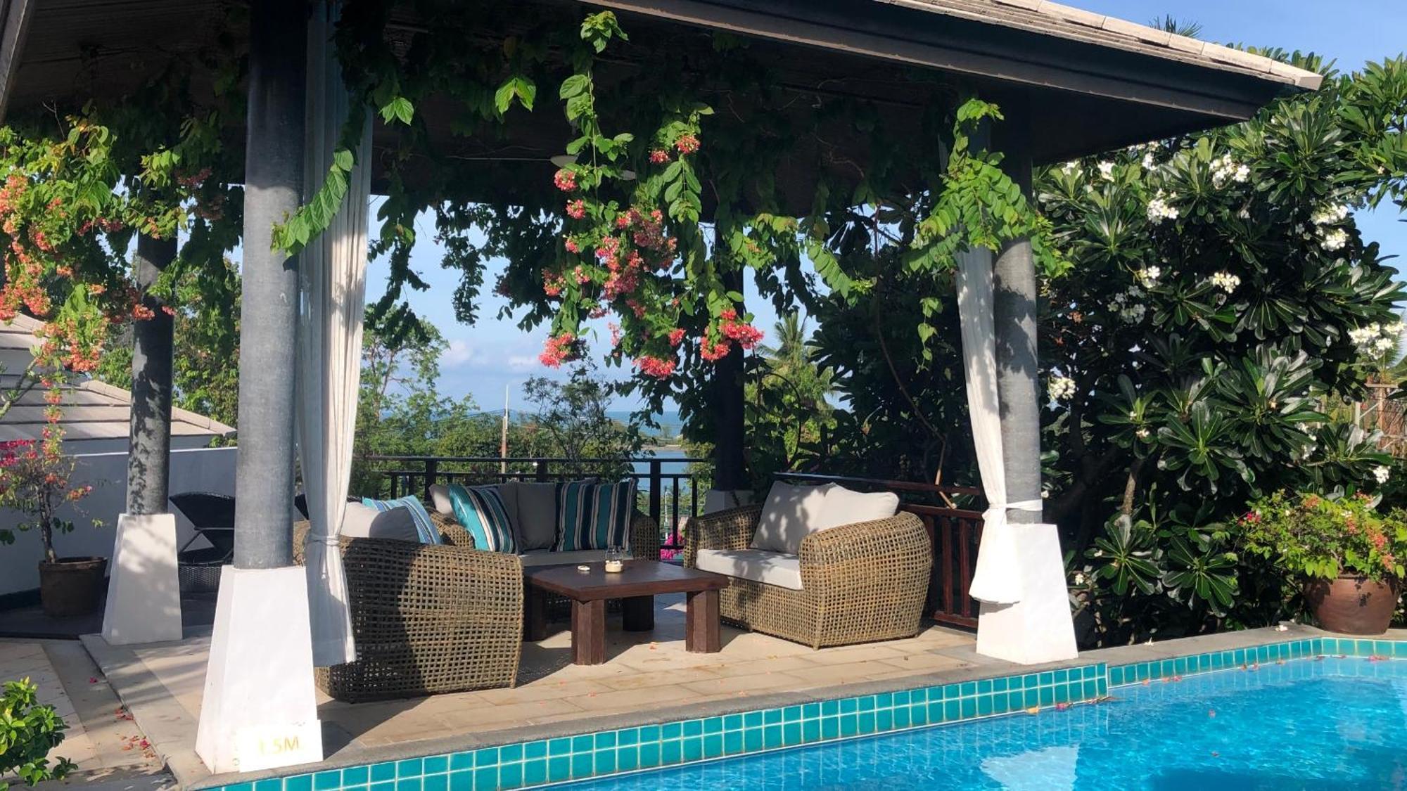 Samui Blu Villa Choeng Mon Exterior foto
